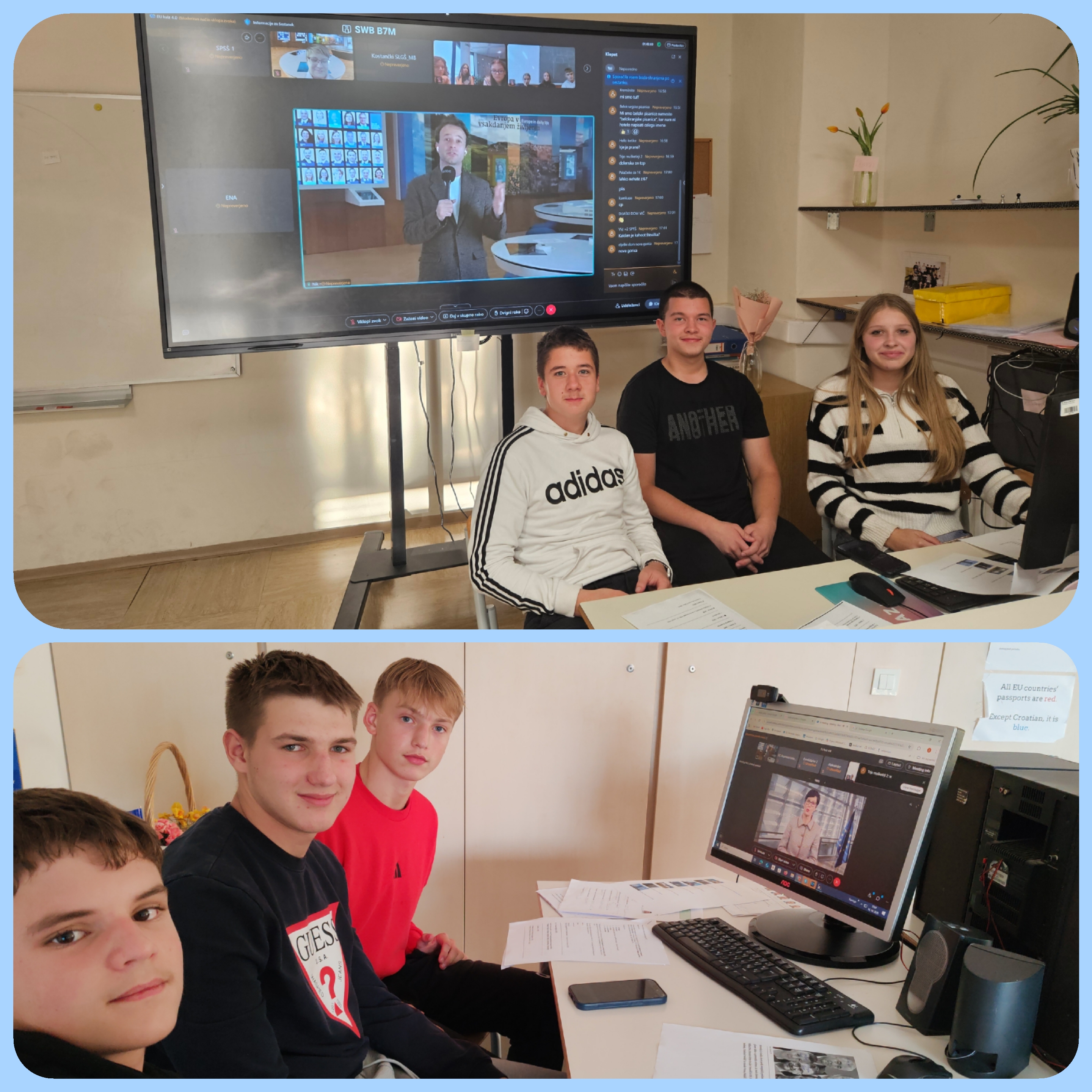 ŠOLA AMBASADORKA EVROPSKEGA PARLAMENTA - Kviz o EU 4.0