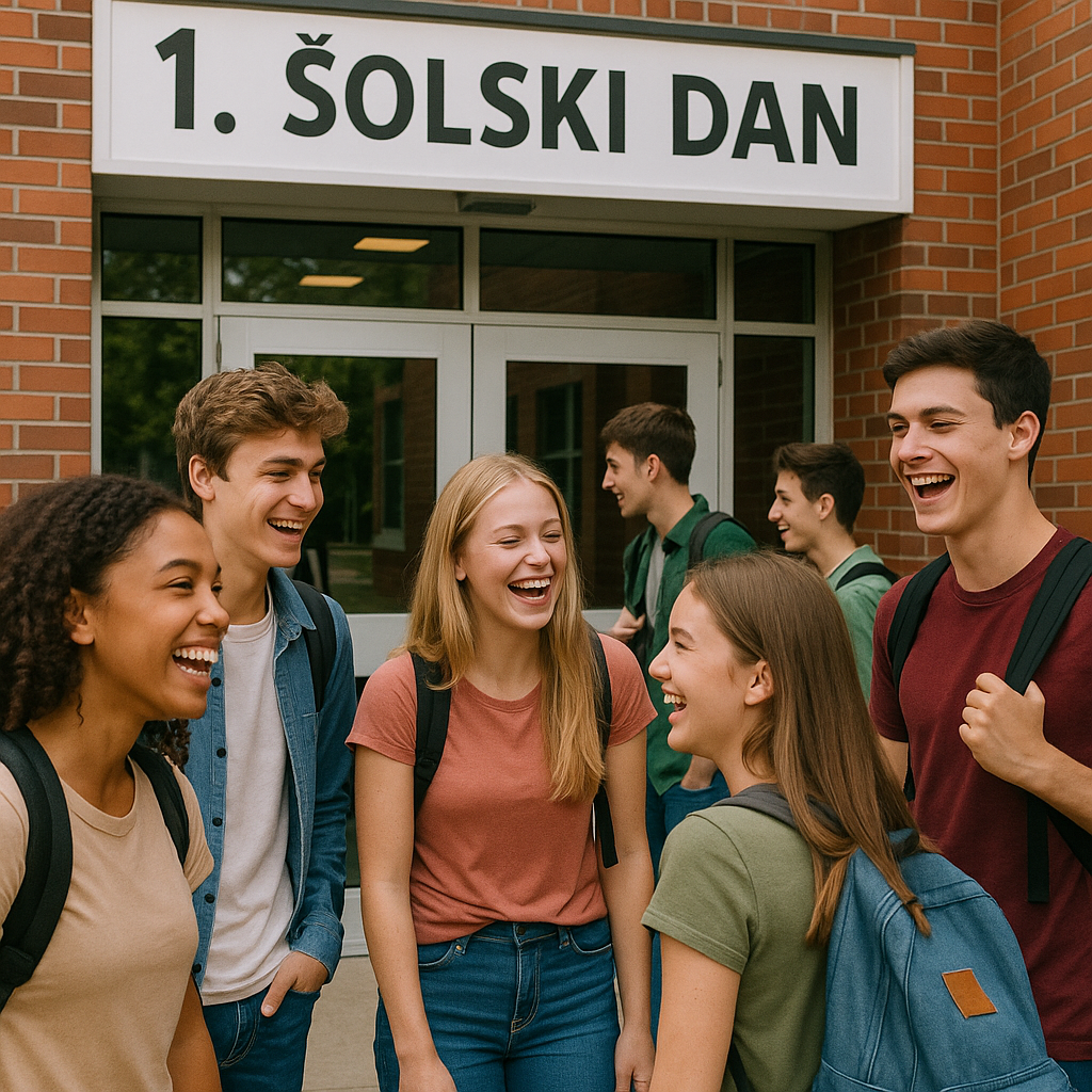 1. šolski dan v šolskem letu 2025/26 za SPSŠ Zreče