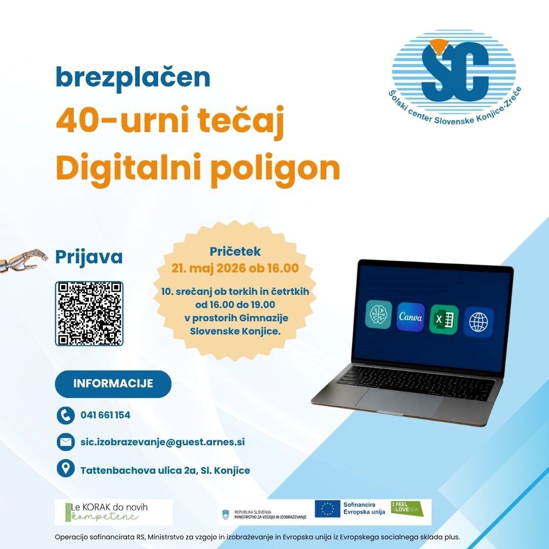 Brezplačen tečaj Digitalni poligon