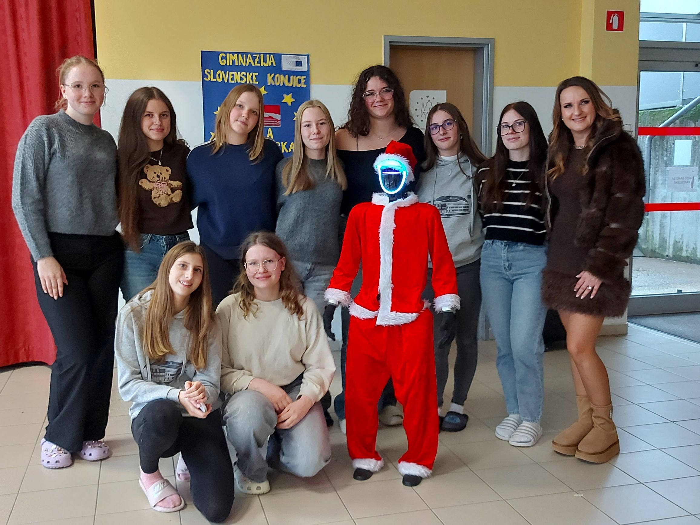 Robot Jože na Gimnaziji