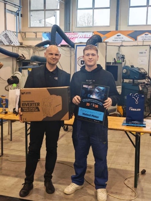 SPSŠ Zreče: 1.mesto na državnem tekmovanju v varjenju