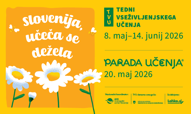 Mednarodno obarvan Teden vseživljenjskega učenja