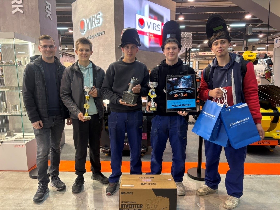 SPSŠ Zreče: 1.mesto na državnem tekmovanju v varjenju