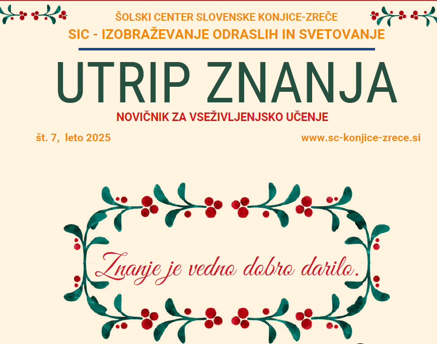 Utrip znanja, december 2025